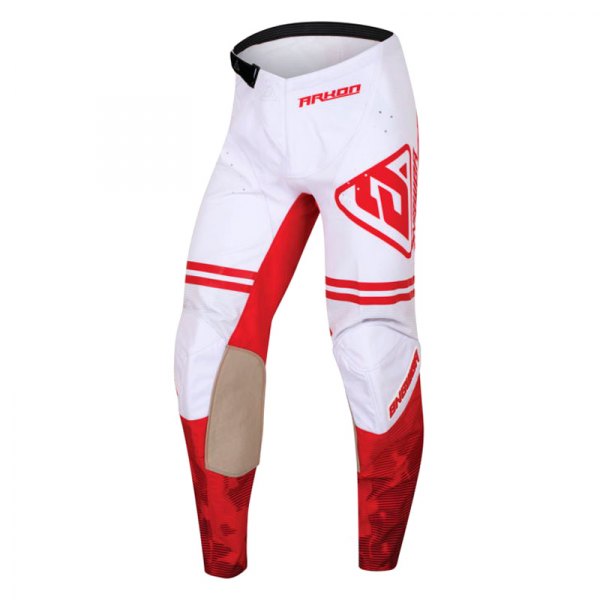 Answer Racing® - A23 Arkon Trials Men's Pants (28, Red/White)