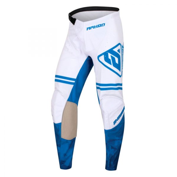 Answer Racing® - A23 Arkon Trials Men's Pants (40, Blue/White)