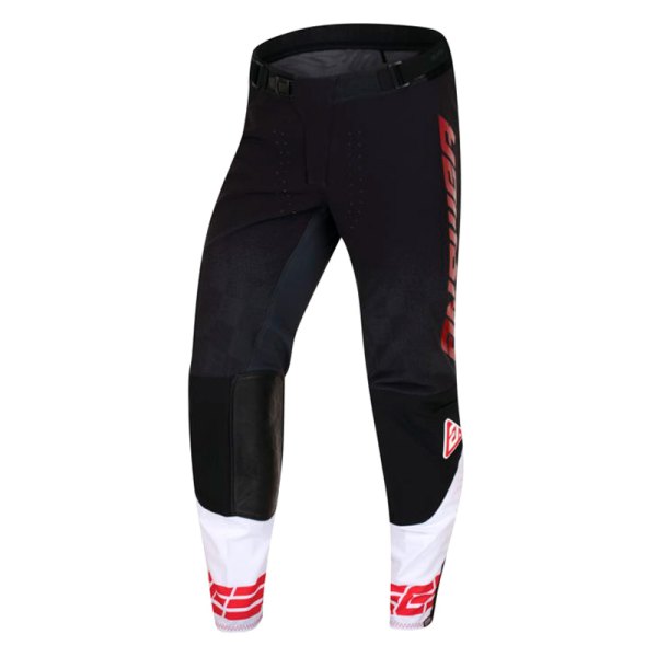 Answer Racing® - A23 Elite Finale Men's Pants (28, Black/White/Red)