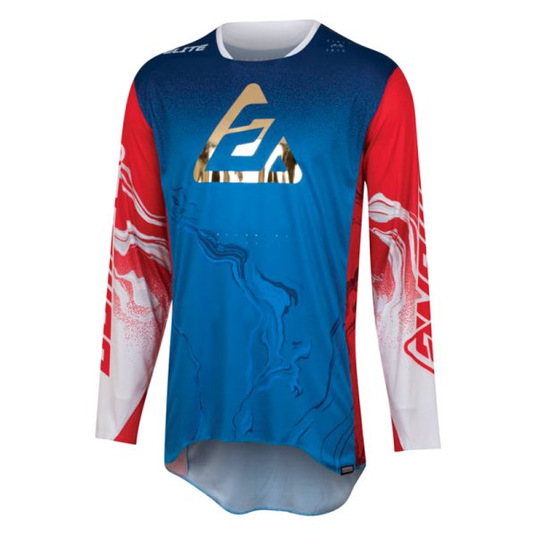Answer Racing® - A23 Elite Fusion Men's Jersey (Small, Red/White/Blue)