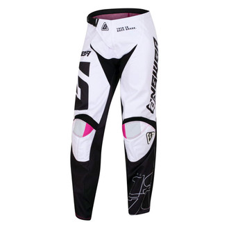 Answer Racing® - A23 Sync CC Youth Pants (26, Black/White/Rhodamine)