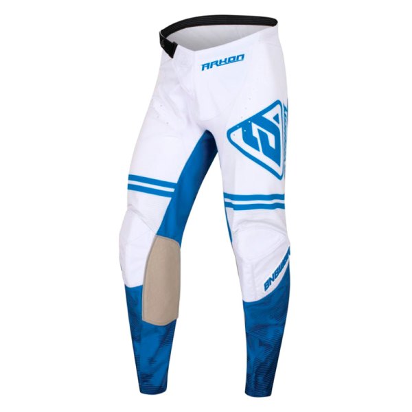 Answer Racing® - A23 Arkon Trials Youth Pants (28, Blue/White)
