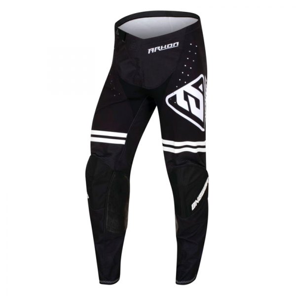 Answer Racing® - A23 Arkon Trials Youth Pants (16, Black/White/Gray)
