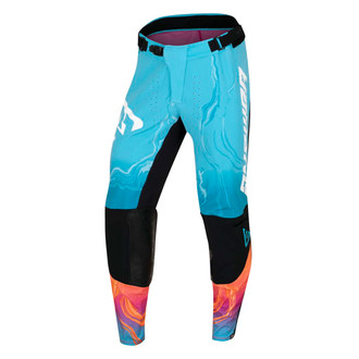 Answer Racing® - A23 Elite Fusion Youth Pants (28, Astana/Hyper Orange/Rhodamine)