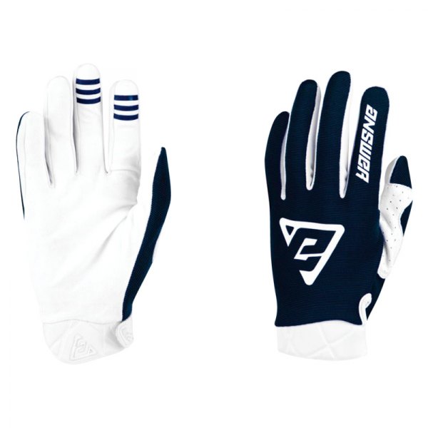 Answer Racing® - A23 Peak Gloves (Medium, Navy/White)