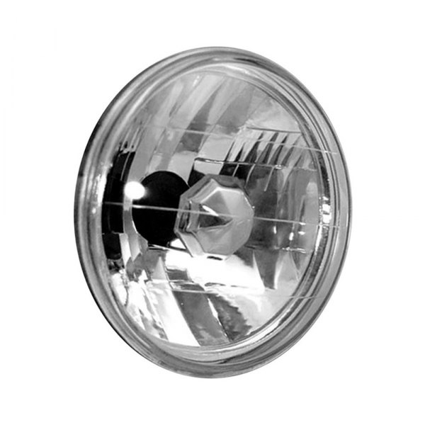 Anzo® - 7" Round Chrome Crystal Headlight