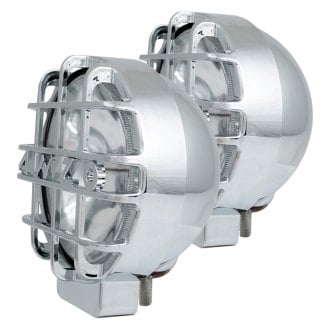 Anzo® 861095 - 6" 2x35W Round Chrome Housing Spot Beam Xenon/HID Lamps
