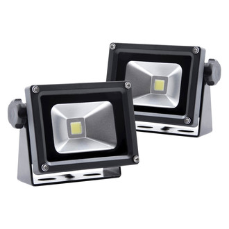 Anzo® 861140 - 3.5"x2" 2x10W Rectangular Flood Beam LED Lamps