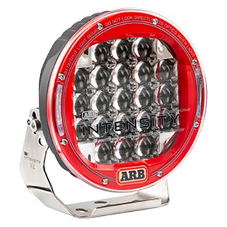 ARB® - Intensity V2 MIL810-STDG Round Black/Red Housing LED Light (9.5", 7")