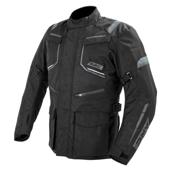 ARC Moto Gear® - Empire Men's Touring Jacket (Large, Black)