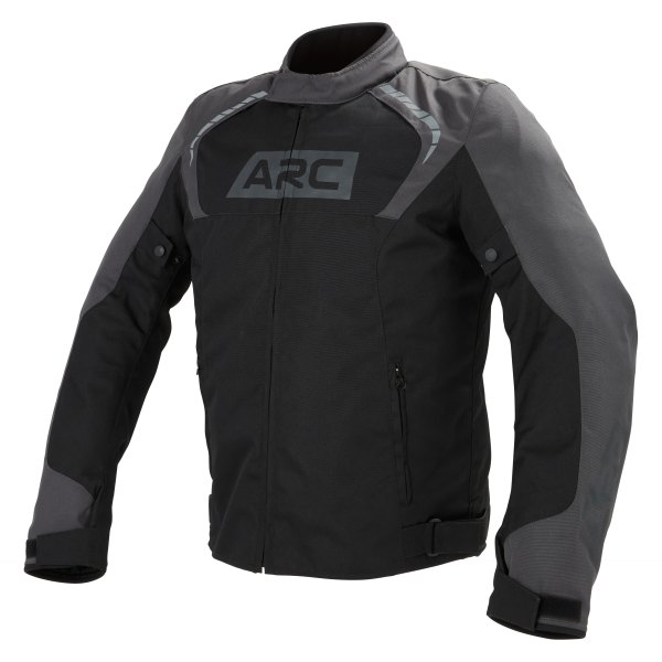 ARC Moto Gear® - Smoked Men's Jacket (Large, Black/Gray)
