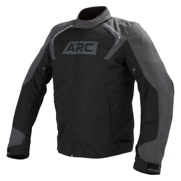 ARC Moto Gear® - Smoked Men's Jacket (Medium, Black/Gray)
