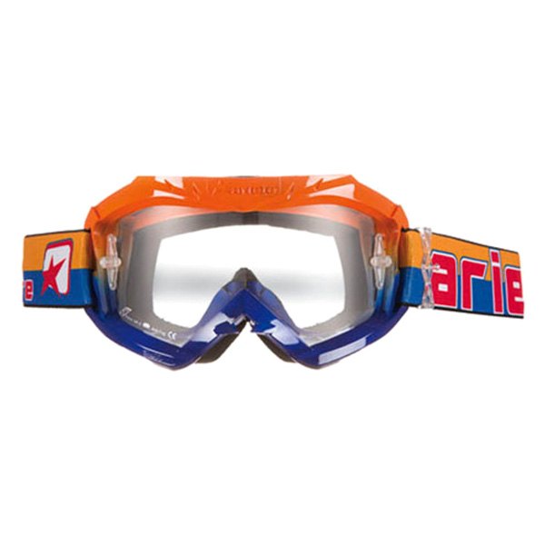 Ariete® - MX 07 Line Goggles (Blue/Orange)