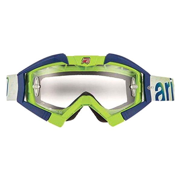 Ariete® - Riding Crows Goggles (Lime Blue)