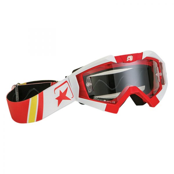 Ariete® - Riding Crows Goggles (Red)