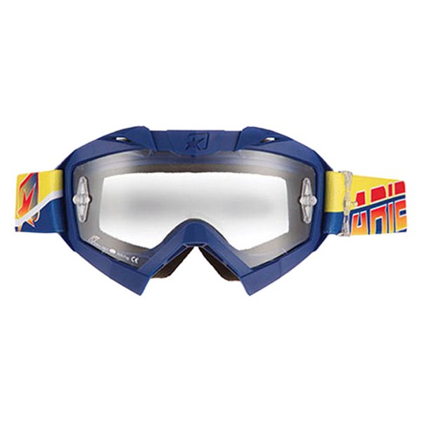 Ariete® - Adrenaline Senior Single Lens Goggles (Blue/Yellow)
