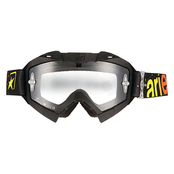 Ariete® - Adrenaline Senior Single Lens Goggles (Hi-Viz Yellow/Red)