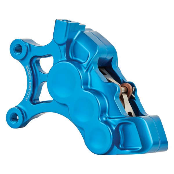 Arlen Ness® - Front Left Blue 6-Piston Tech Brake Caliper