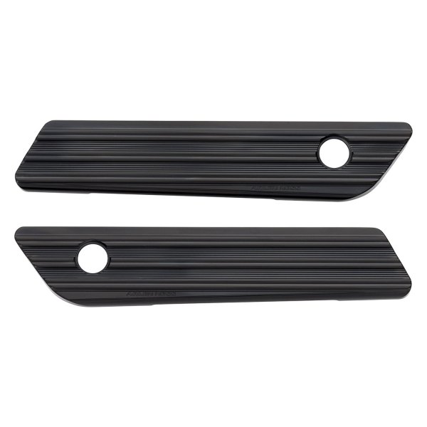 Arlen Ness® - 10-Gauge Black Saddlebag Latch Cover