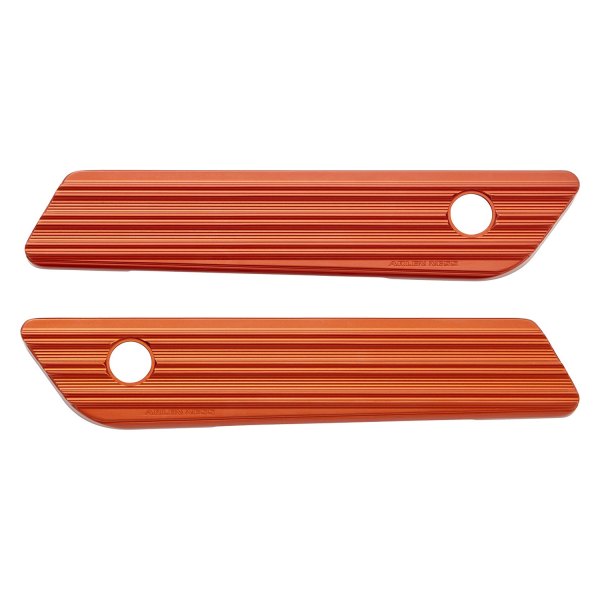 Arlen Ness® - 10-Gauge Orange Saddlebag Latch Cover