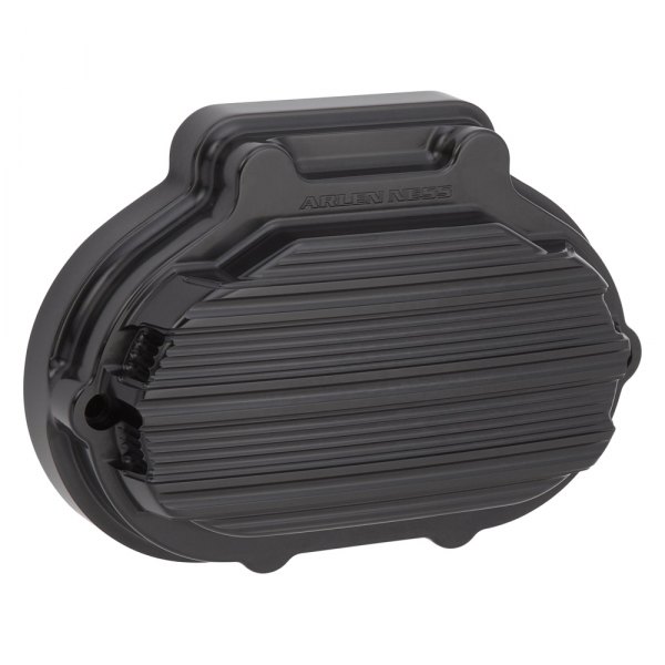 Arlen Ness® - 10-Gauge Black Aluminum Transmission Side Cover