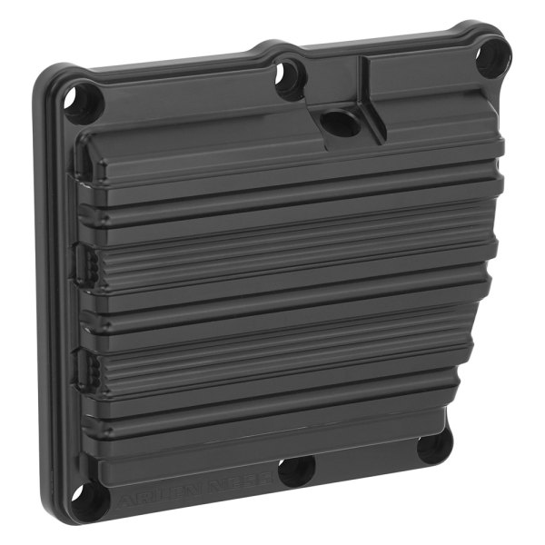 Arlen Ness® - 10-Gauge Black Aluminum Transmission Top Cover