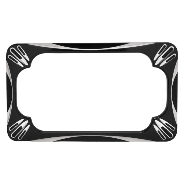 Arlen Ness 12-159 Black License Plate Frame