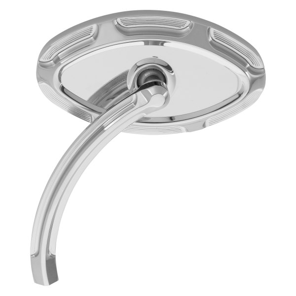 Arlen Ness® - Beveled Cat Eye Forged Left Side Chrome Mirror