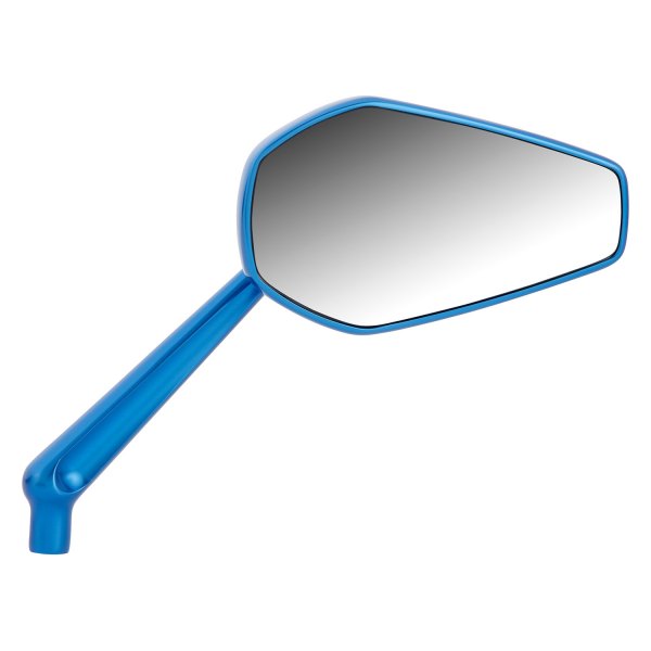 Arlen Ness® - Mini Stocker Left Side Blue Mirror