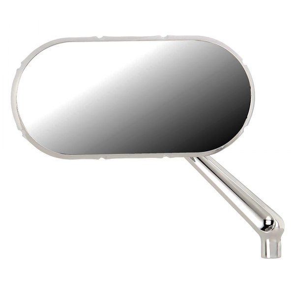 Arlen Ness® - Caged 10-Gauge Forged Left Side Chrome Mirror