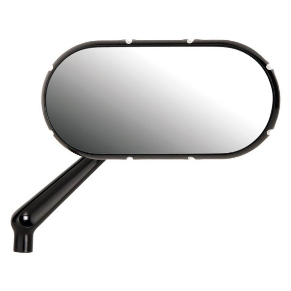 Arlen Ness Right Side Black 10-Gauge Caged Series Mirror for Harley SOLD EACH