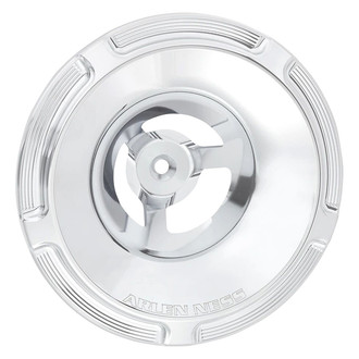 Arlen Ness® - Chrome Beveled Air Cleaner Cover for Velocity 65 & 90 Degree Air Cleaner
