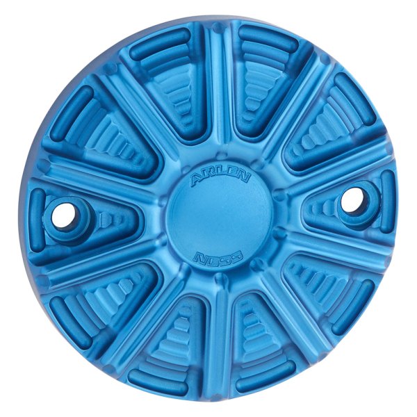 Arlen Ness® - 10-Gauge 2-Hole Blue Aluminum Point Cover