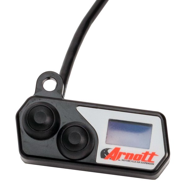 Arnott® - Handlebar-Mounted Push Button Controller w/LED Pressure Gauge