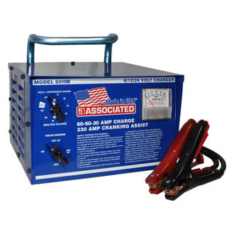 Associated Equipment® 6010B - 6V/12V/24V Portable Battery Charger