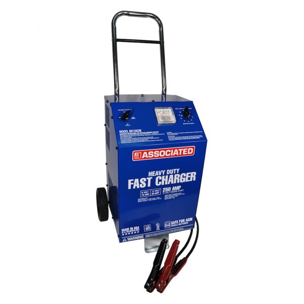 Associated Equipment® - 250 AMP Heavy-Duty AGM Battery Charger