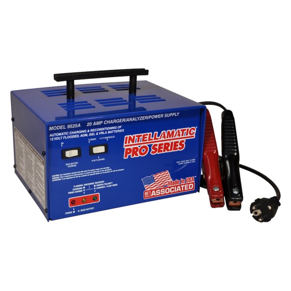 Associated Equipment® - 12v 20 Charging Amps Battery Charger
