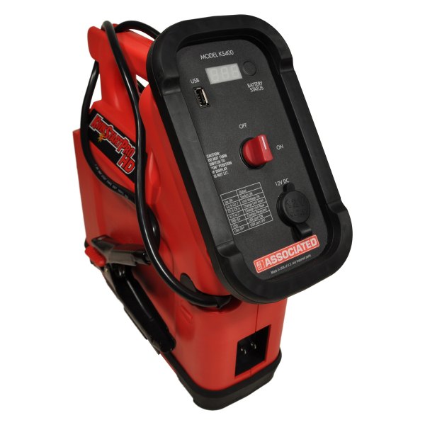 Associated Equipment® - Professional Heavy Duty Industrial Jump Starter with 3' DC Leads
