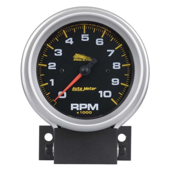 Auto Meter® - Pro-Cycle Series 3-3/4" 10000 RPM Tachometer Gauge