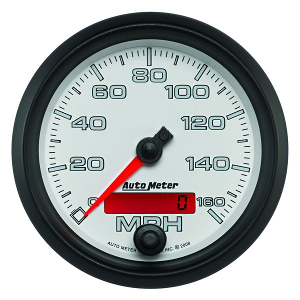 Auto Meter® - Pro-Cycle Series 3-3/8" 160 MPH Electronic Speedometer Gauge
