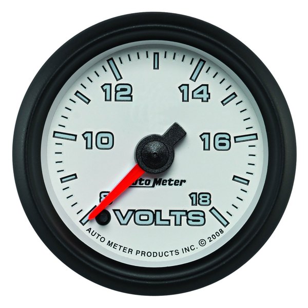 Auto Meter® - Pro-Cycle Series 2-1/16" 18 V Voltmeter Gauge