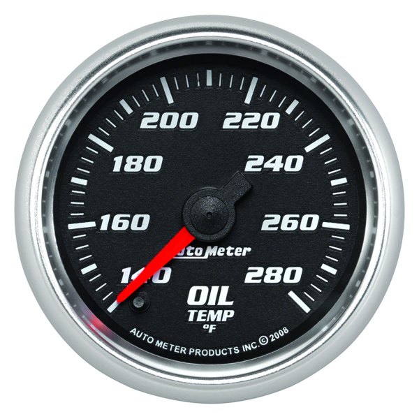 Auto Meter® - Pro-Cycle Series 2-1/16" 140-280 F Oil Temperature Gauge
