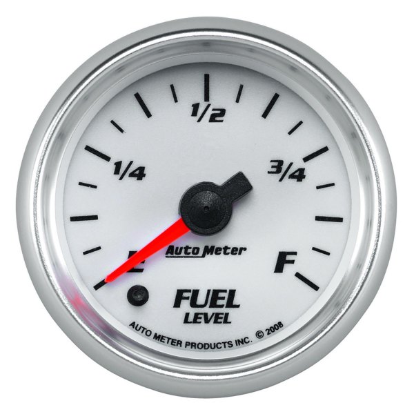 Auto Meter® - Pro-Cycle Series 2-1/16" 0-280 Ohm Programmable Fuel Level Gauge