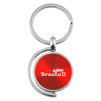 Autogold® - Bronco II Climbing Logo Spinner Key Chain