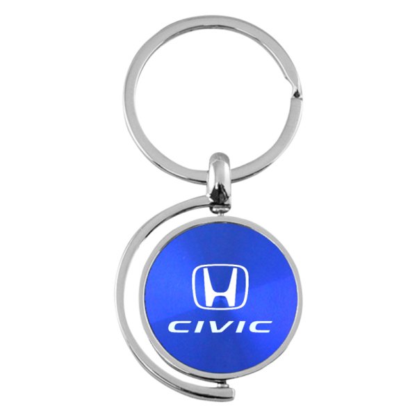 Autogold® - Civic Logo Spinner Key Chain