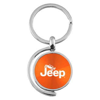 Autogold® - Jeep Climbing Logo Spinner Key Chain