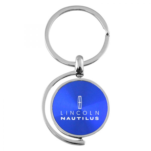 Autogold® - Nautilus Logo Spinner Key Chain