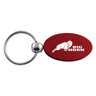 Autogold® - Big Horn Logo Oval Key Chain