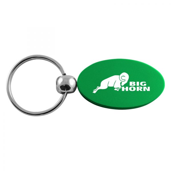 Autogold® - Big Horn Logo Oval Key Chain