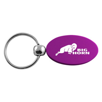 Autogold® - Big Horn Logo Oval Key Chain
